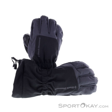 Black Diamond Glissade Handschuhe-Schwarz-L