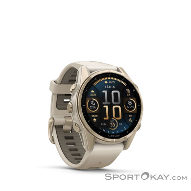 Garmin Fenix 8 Amoled 43mm Sportuhr-Beige-One Size