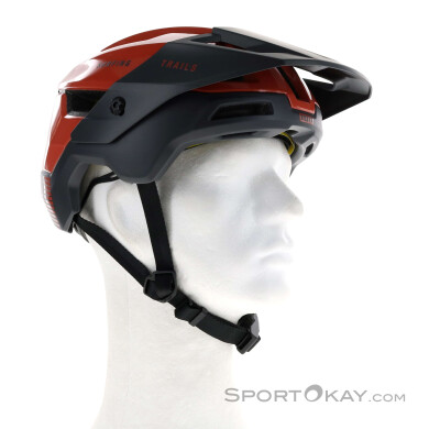 ION Traze Amp MIPS MTB Helm-Rot-L