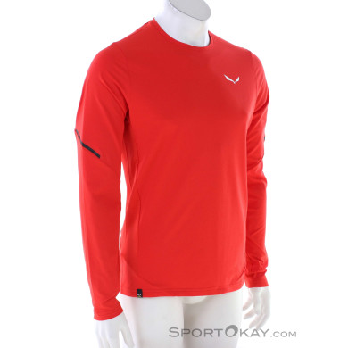 Salewa Pedroc Dry Tee Herren Funktionsshirt-Rot-L