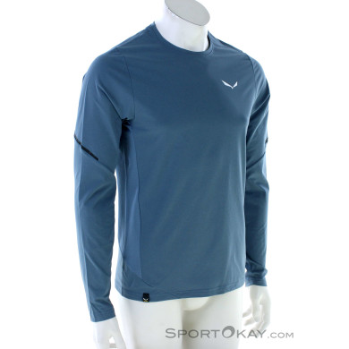 Salewa Pedroc Dry Tee Herren Funktionsshirt-Blau-M