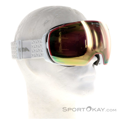Alpina Granby QVM Skibrille-Weiss-One Size