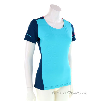 Dynafit Alpine SS Damen T-Shirt-Blau-38