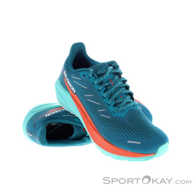 Salomon Aero Blaze 2 Herren Laufschuhe-Türkis-9,5