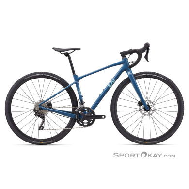 Liv Devote 1 28" 2022 Damen Gravelbike-Dunkel-Blau-S