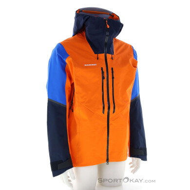 Mammut Nordwand Advanced HS Hooded Herren Outdoorjacke-Orange-L