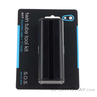 Crankbrothers S.O.S. TT17 Twin Tube Tool Kit-Schwarz-One Size