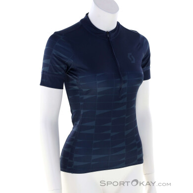 Scott Endurance 20 SS Damen Bikeshirt-Dunkel-Blau-M