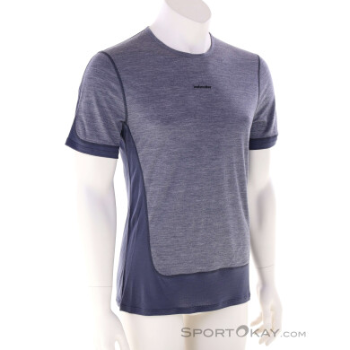 Icebreaker 125 ZoneKnit Merino Energy Wind S/S Herren T-Shirt-Anthrazit-L