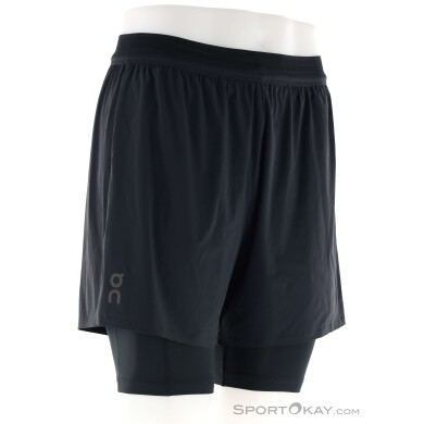 On 5" Performance 2-in-1 Herren Laufshort-Schwarz-S