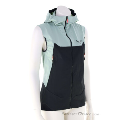 Dynafit Transalper Dynastretch Damen Outdoorweste-Grün-M
