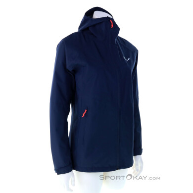 Salewa Puez Aqua 3 PTX Jacket Damen Outdoorjacke-Dunkel-Blau-38