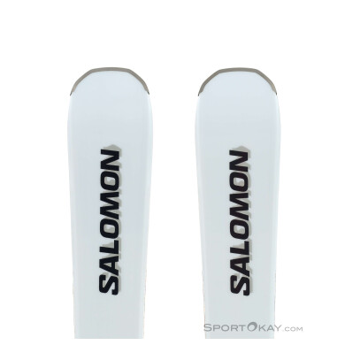 Salomon Addikt + Z12 GW Skiset 2024-Weiss-149