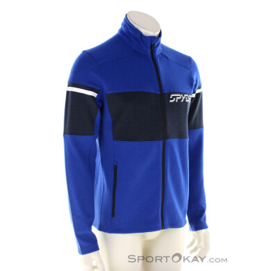 Spyder Speed Full Zip Fleece Herren Sweater-Blau-S