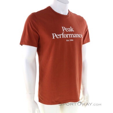 Peak Performance Original Herren T-Shirt-Orange-M