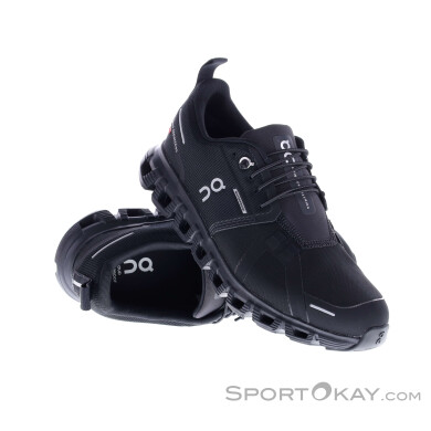 On Cloud 6 WP Damen Freizeitschuhe Gore-Tex-Schwarz-8
