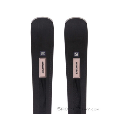 Salomon S/Max 8 W + M10 GW Damen Skiset 2023-Schwarz-145