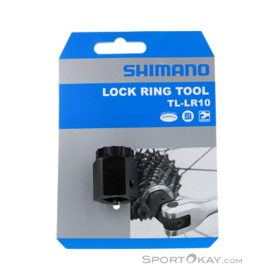 Shimano TL-LR10 Kassettenverschlussring-Anthrazit-One Size