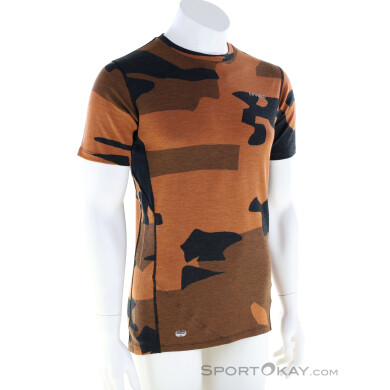 Devold Klovstien Merino Tee Herren T-Shirt-Orange-L