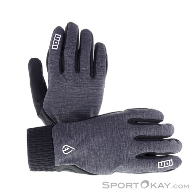 ION Shelter AMP Hybrid Padded Winter Bikehandschuhe-Schwarz-L