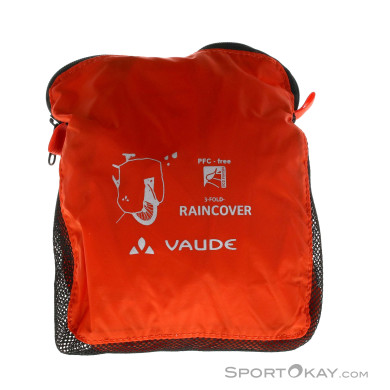 Vaude 3 Fold Raincover Regenhülle-Orange-One Size