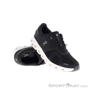 On Cloud 6 Damen Freizeitschuhe-Mehrfarbig-8,5