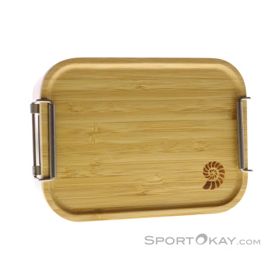 Origin Outdoors Bamboo-Clip Lunchbox Essensbehälter-Silber-One Size