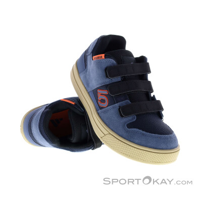 Five Ten Freerider Kinder MTB Schuhe-Blau-5
