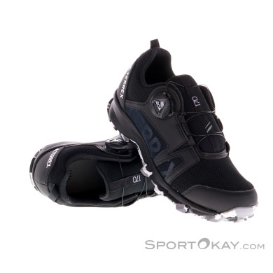 adidas Terrex Agravic Boa Kinder Traillaufschuhe-Schwarz-6