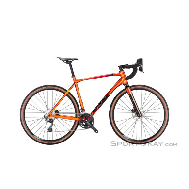 KTM X-Strada 10 28" 2023 Gravelbike-Orange-L