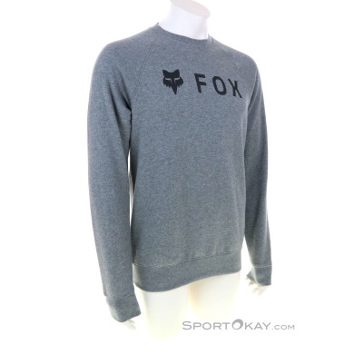 Fox Absolute Fleece Crew Herren Sweater-Grau-M