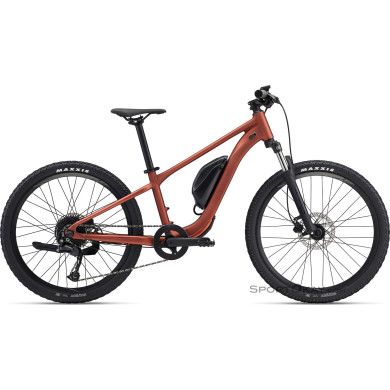 Giant Talon E+ 250Wh 24" 2023 Kinder E-Bike Trailbike-Braun-One Size