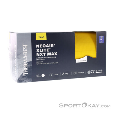 Therm-a-Rest Neo Air Xlite NXT MAX Large Isomatte-Gelb-L
