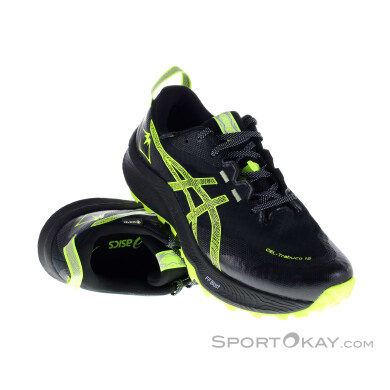 Asics Gel-Trabuco 12 GTX Herren Traillaufschuhe Gore-Tex-Gelb-9,5