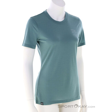 Ortovox 150 Cool MtN Mission TS Damen T-Shirt-Grün-S