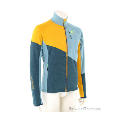 Karpos Federa FZ Fleece Herren Fleecejacke-Gelb-XL