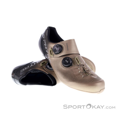 Shimano SH-RC903S Road SE Wide Herren Rennradschuhe-Gold-46