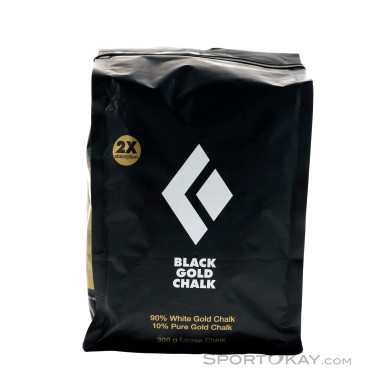 Black Diamond Black Gold Chalk 300g Kletterzubehör-Schwarz-300