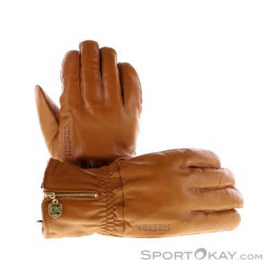 Hestra Leather Swisswool Classic Handschuhe-Braun-8