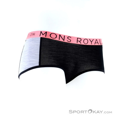 Mons Royale Sylvia Boyleg Damen Unterhose-Schwarz-XS