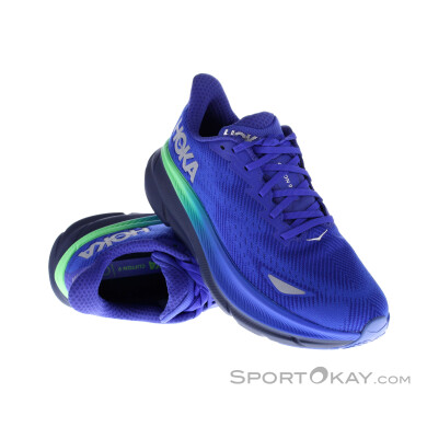 Hoka Clifton 9 GTX Herren Laufschuhe Gore-Tex-Blau-10