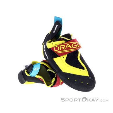 Scarpa Drago Kid Kinder Kletterschuhe-Gelb-32