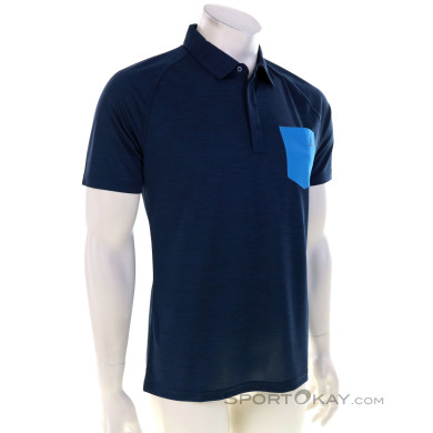 Schöffel Pure Stripes Dry Herren T-Shirt-Dunkel-Blau-48