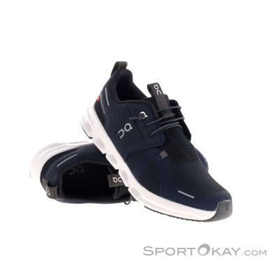 On Cloud Sky Kinder Freizeitschuhe-Dunkel-Blau-6,5