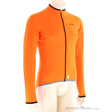 Shimano WindFlex Herren Bikejacke-Orange-M