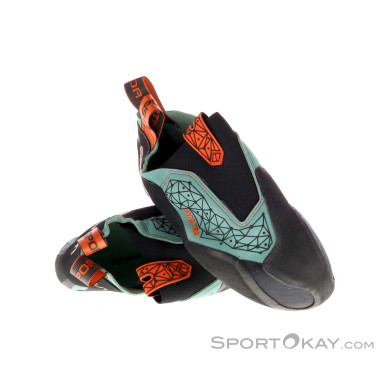 La Sportiva Mantra Kletterschuhe-Türkis-43