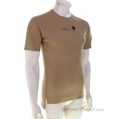 Fox FlexAir Pro SS Herren Bikeshirt-Beige-M