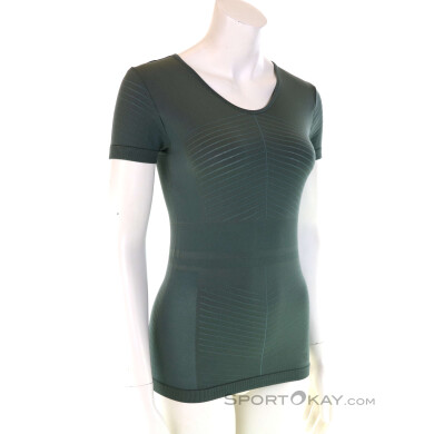 Salomon Elevate Move'On SS Damen T-Shirt-Grün-XXL
