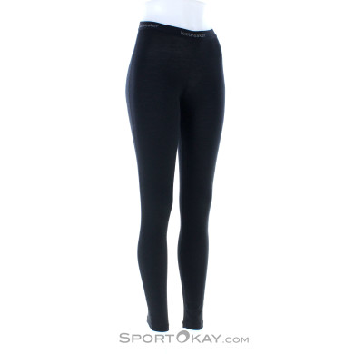 Icebreaker 200 Oasis Leggings Damen Funktionshose-Schwarz-S