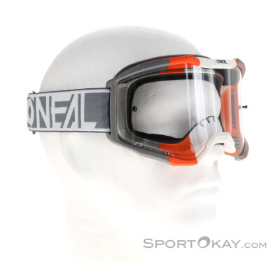 O'Neal B-10 Goggle Clear Goggle-Weiss-One Size